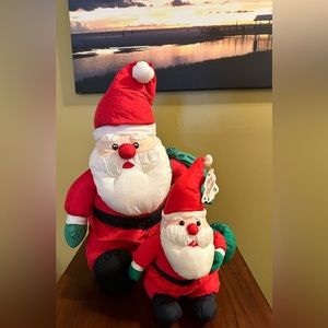 2 Santa’s Are Better Than 1!  NWT